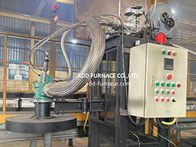 Yamataha TJ series Burner for Heating and Holding Aluminum Crucible